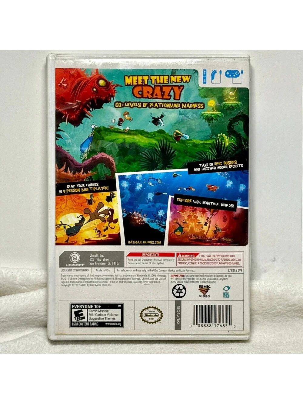 Rayman Origins Wii